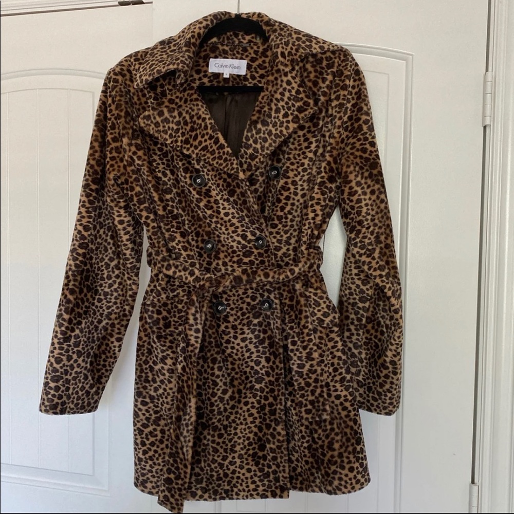 Leopard print Coat